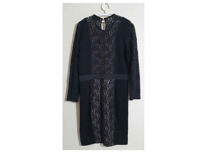 Spitzenkleid in Schwarz By Malene Birger XL - Ansicht 3