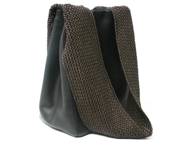 Borsa Mozzarella Fausto Santini Marrone scuro - vista 3