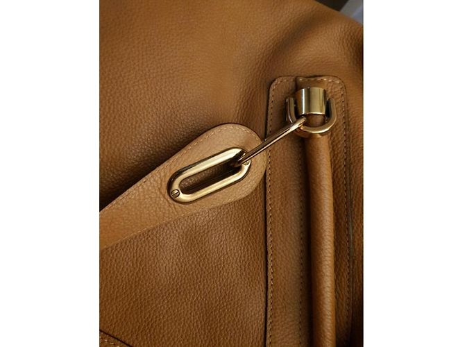 Chloé Paraty Leder Handtasche Hellbraun - Ansicht 3