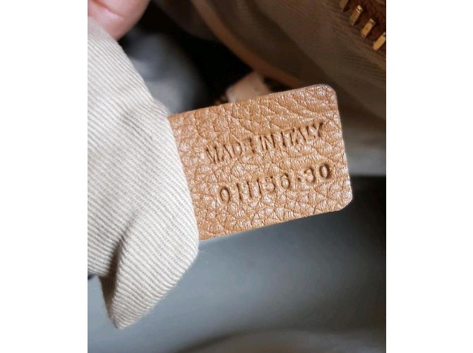 Chloé Paraty Leder Handtasche Hellbraun - Ansicht 5