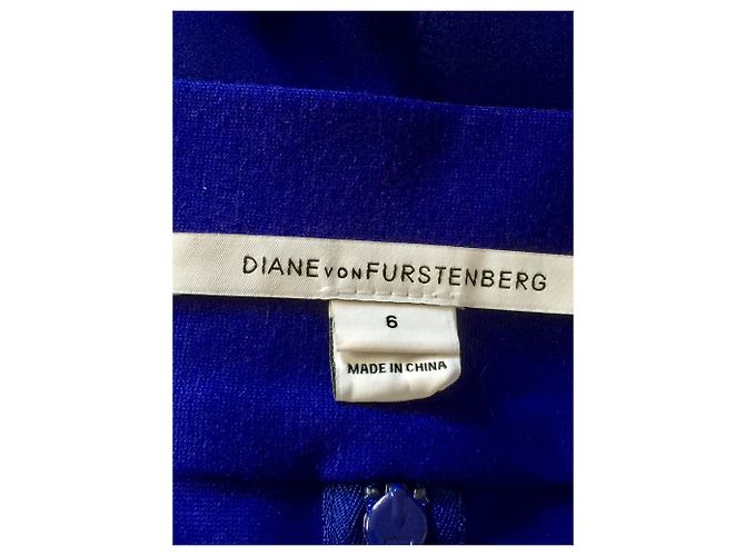 Abito Kimmie blu Diane Von Furstenberg - vista 5