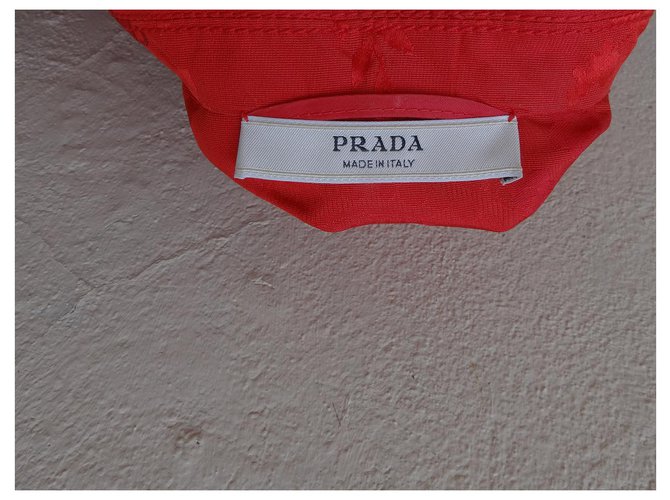 Prada Seidenjacke Rot - Ansicht 9