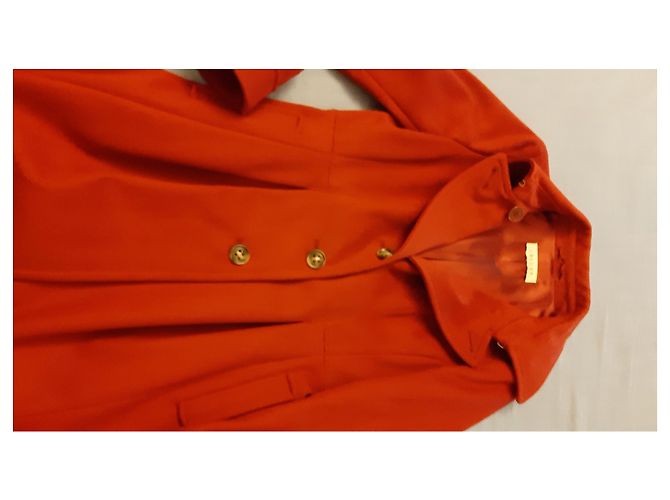 Autre Marque Abrigo I Blues de lana rojo oscuro Burdeos - vista 5