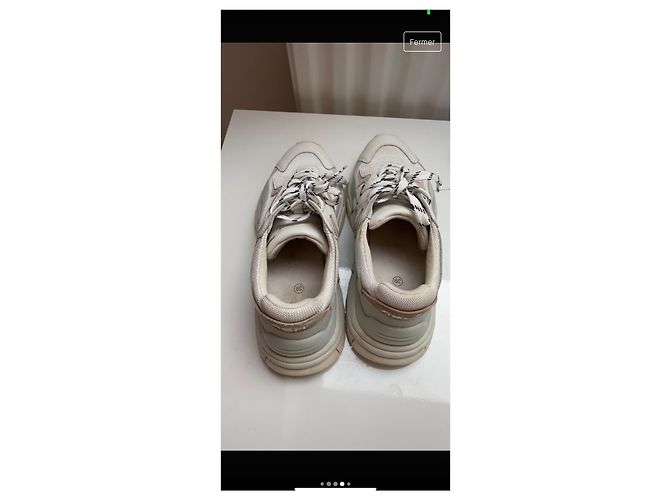 Ash Addict Sneaker Weiß Stoff - Ansicht 4