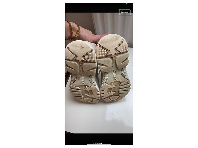 Ash Addict Sneaker Weiß Stoff - Ansicht 5