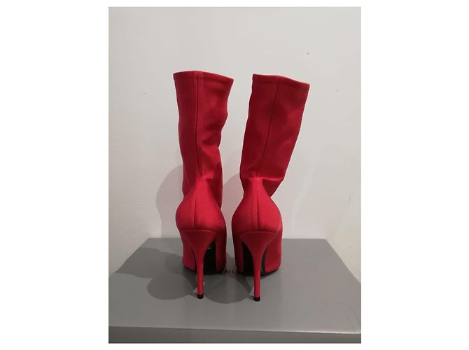 Balenciaga Red Knife Boots Roja - vista 4