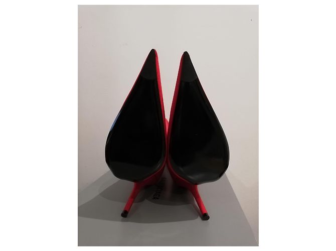 Balenciaga Red Knife Boots Roja - vista 6