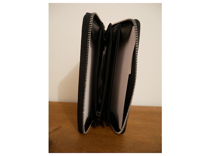 Cartera de cuero Gucci (Guccy) Negro - vista 5