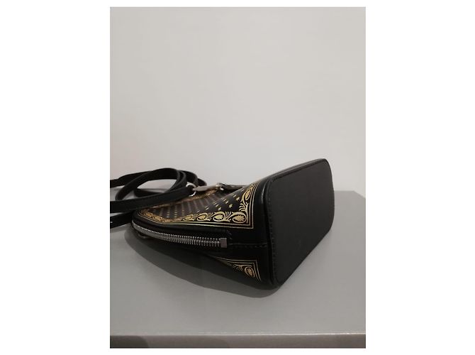 Gucci Borsa Guccy in pelle con minibag Nero - vista 5
