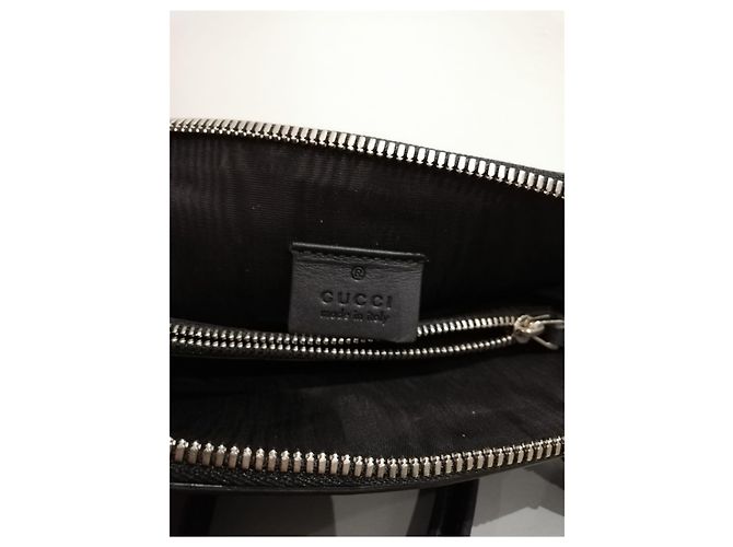 Gucci Borsa Guccy in pelle con minibag Nero - vista 6