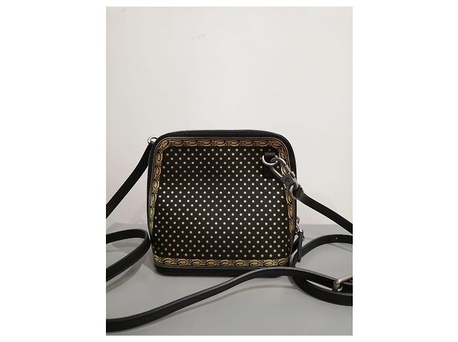 Gucci Borsa Guccy in pelle con minibag Nero - vista 7