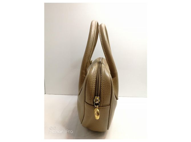 Borsa Dior in pelle senape - vista 3