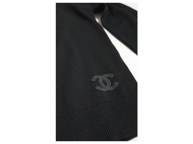 Chanel Sweaters Black Grey - view 2