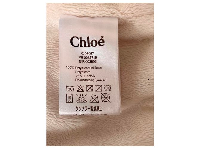 Chloé Giacca con Cappuccio Rosa 2 anni - vista 4