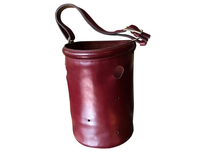 Mangeoire Hermès Feeder-Tasche Bordeaux - Ansicht 2