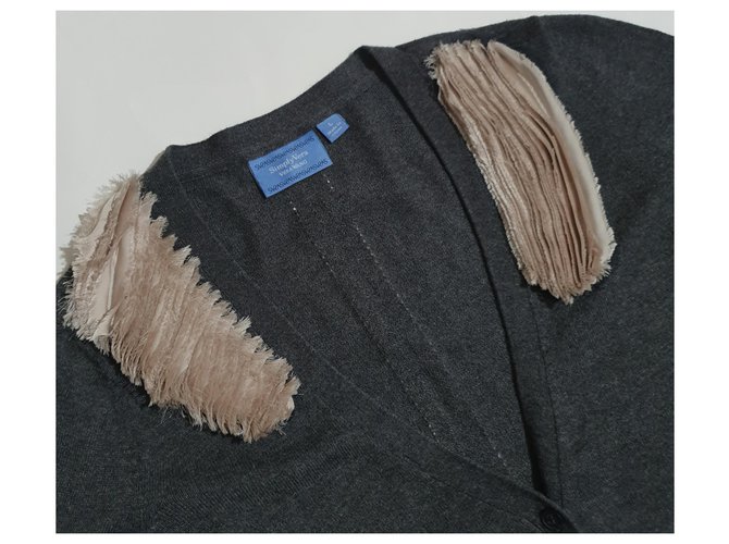 Vera Wang Cardigan Grau - Ansicht 3