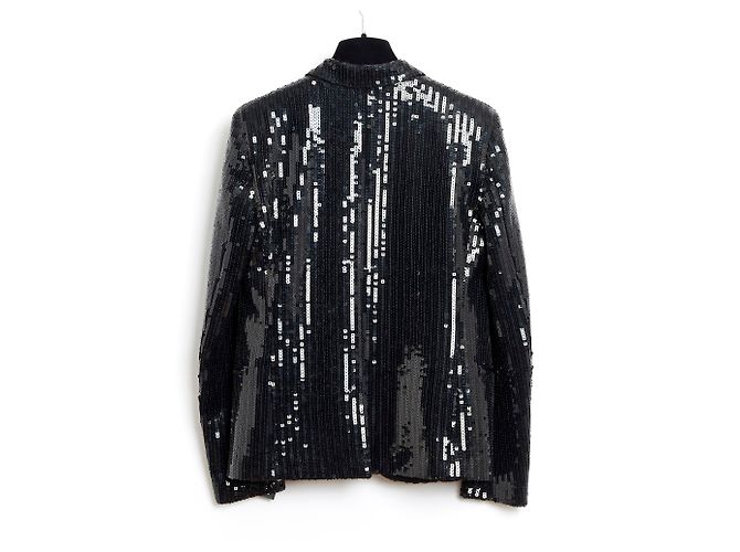 Saint Laurent GLITTER NERO FR36/38 NUOVO - vista 2