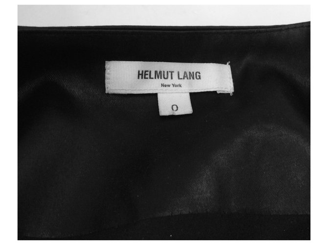 Helmut Lang Giacca corta lucida nera Nero - vista 3