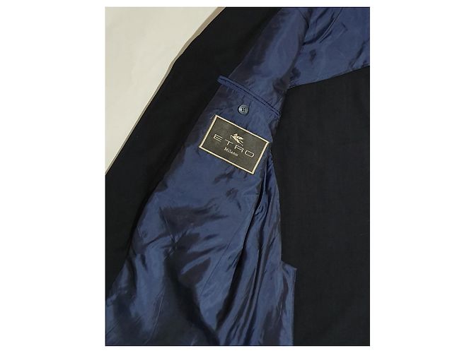 Etro Black Wool and Polyamide Blazer - view 5