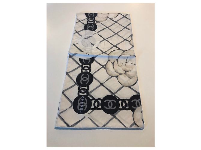 Chanel Lenços Branco - vista 2