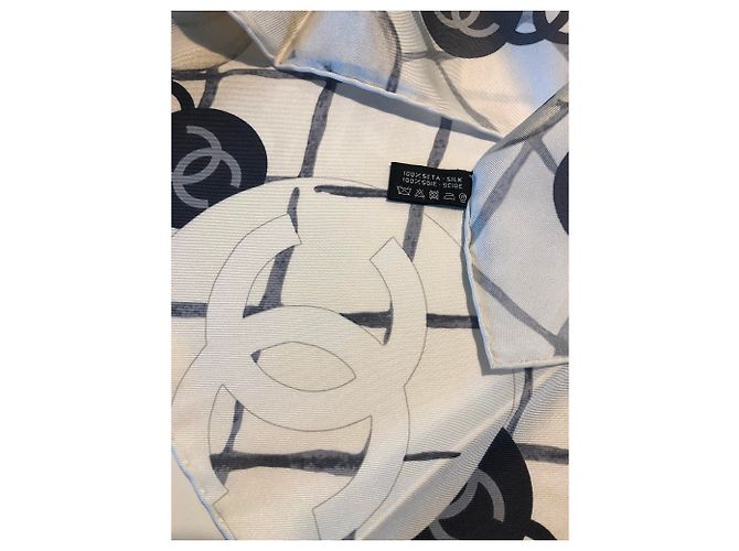 Chanel Lenços Branco - vista 4