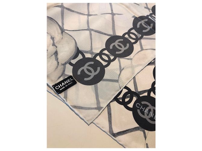Chanel Lenços Branco - vista 5