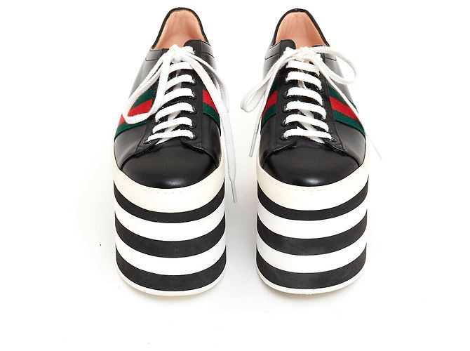 Gucci BLACK PEGGY ACE EU38.5 - view 2