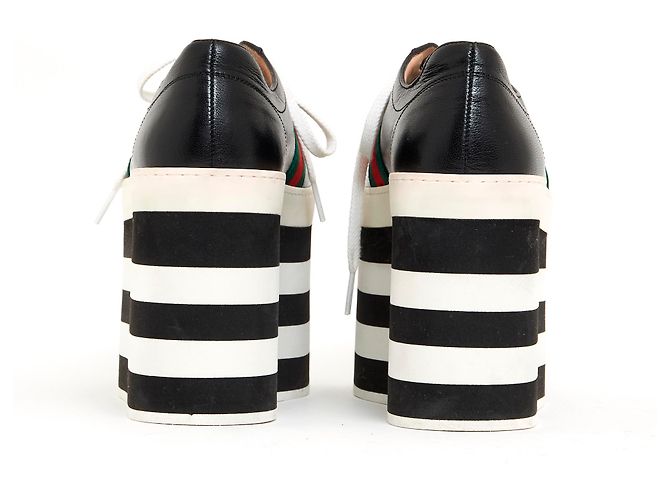 Gucci BLACK PEGGY ACE EU38.5 - view 4