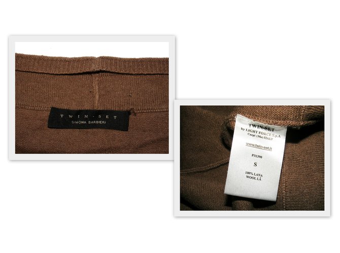 Simona Barbieri Strickwaren Braun - Ansicht 5