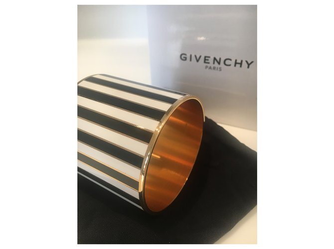 Bracciale rigido Givenchy metallo bianco - vista 2