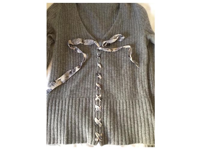 Jersey de cachemira Armand Ventilo Gris M - vista 7