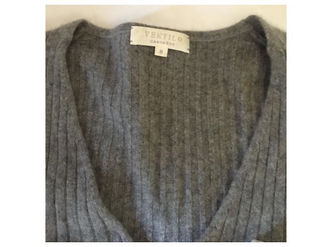 Jersey de cachemira Armand Ventilo Gris M - vista 8