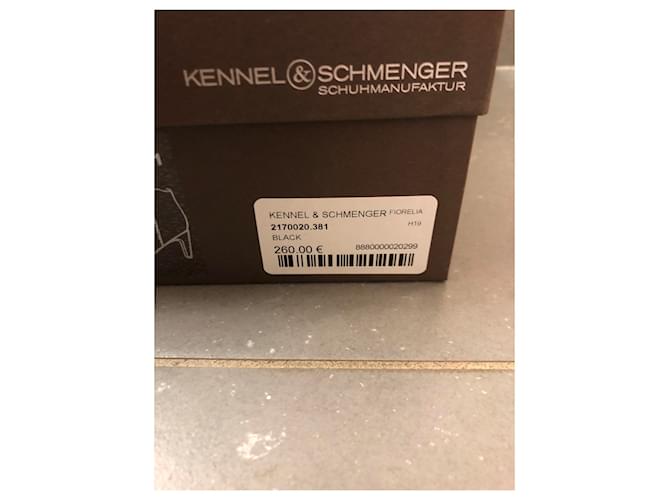 Kennel & Schmenger Botas vaqueras finas Negro - vista 4