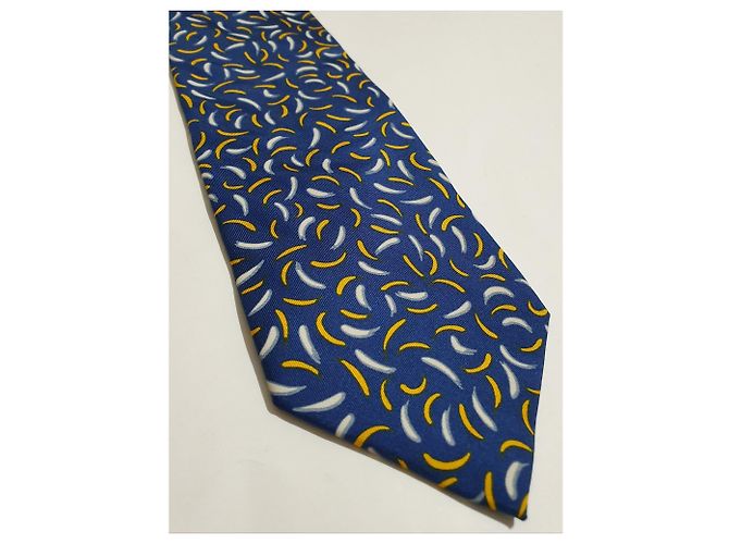 Cravatta in seta Yves Saint Laurent Multicolore - vista 2