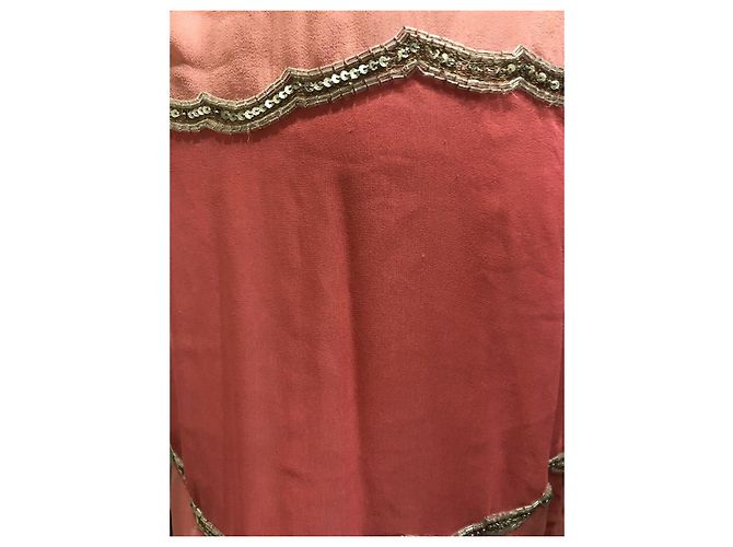 Temperley London Verziertes Seidenkleid Pink - Ansicht 7