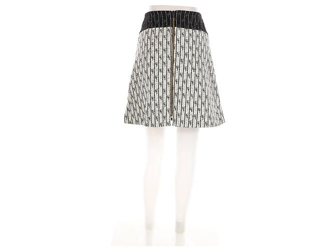 Gonna Roland Mouret bianca e nera Nero Bianco - vista 2