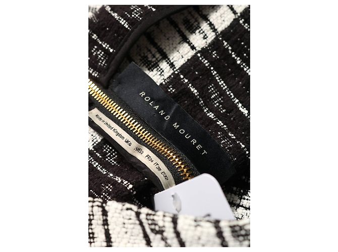 Gonna Roland Mouret bianca e nera Nero Bianco - vista 3