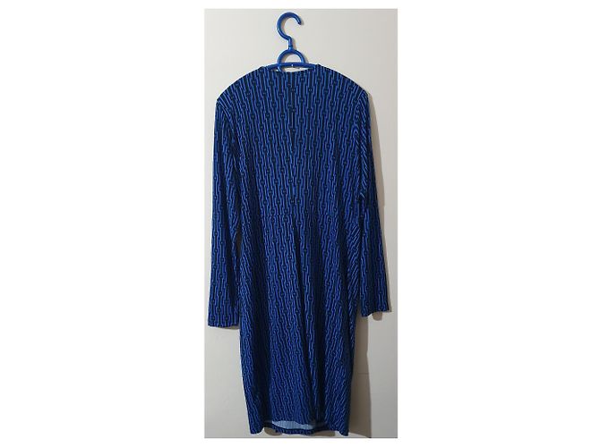 Michael Kors Jay Kleid Blau Schwarz - Ansicht 2