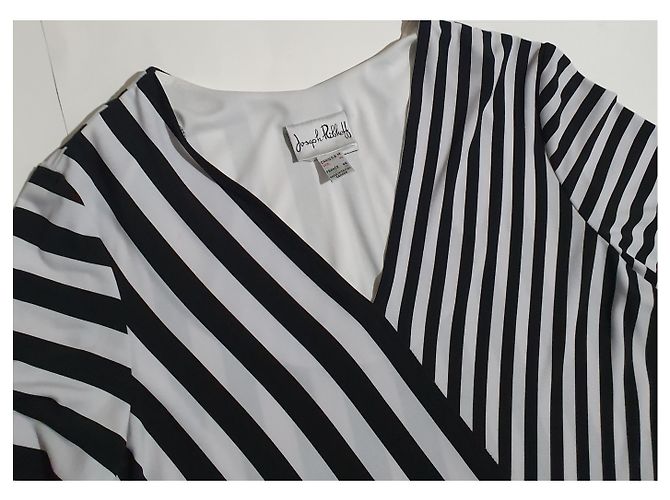 Camicia Joseph Ribkoff a righe bianco e nero - vista 2