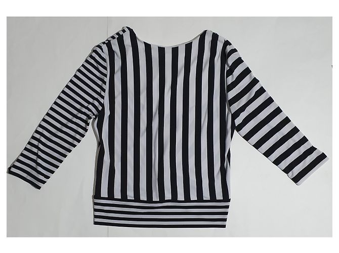 Camicia Joseph Ribkoff a righe bianco e nero - vista 3