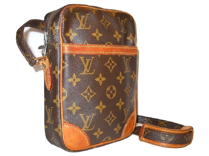 LOUIS VUITTON vintage sac Danube PM Marron - vue 2