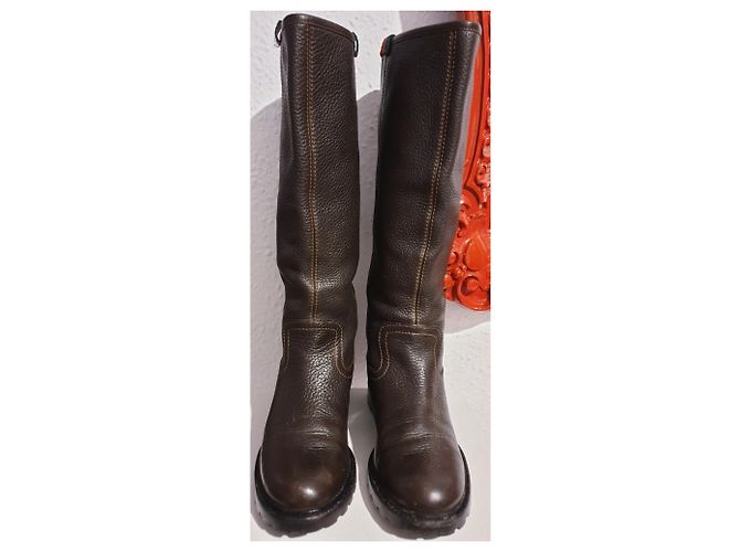 Bottes Gucci 36 cuir - vue 10