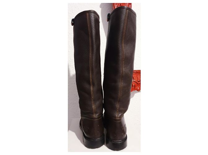 Bottes Gucci 36 cuir - vue 15
