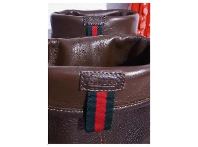 Bottes Gucci 36 cuir - vue 4