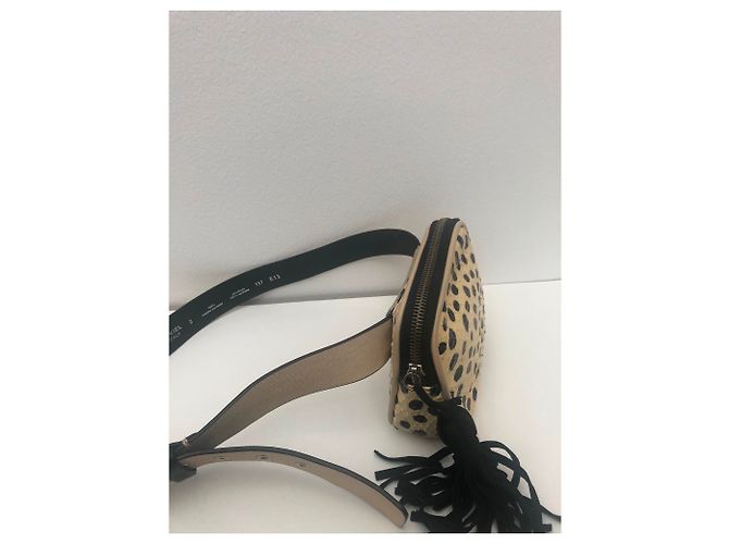 Sonia Rykiel Schultertasche aus exotischem Leder Python Print Python drucken - Ansicht 2