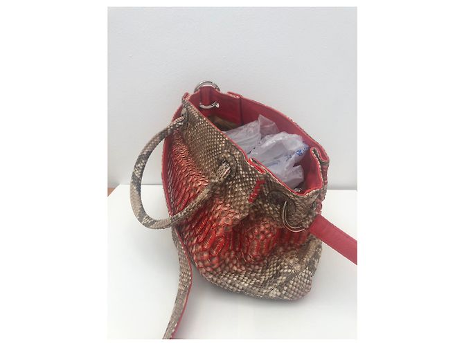 Autre Marque Sac à main imprimé python - vue 3