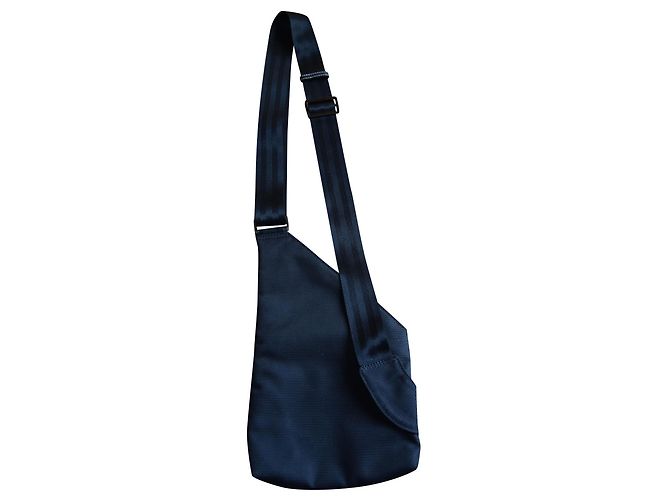 Le Tanneur Backpack Tanner mono strap for Man Black - view 2