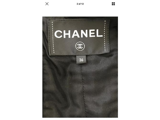 CHANEL ROME PICCOLA GIACCA NERA Nero - vista 3