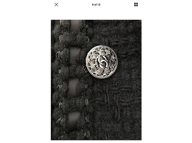 CHANEL ROME PICCOLA GIACCA NERA Nero - vista 9