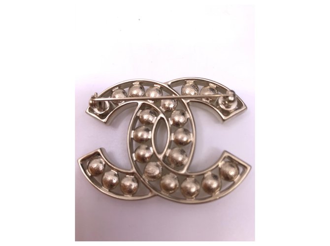 Spilla con perle Chanel 2019 Argento - vista 4
